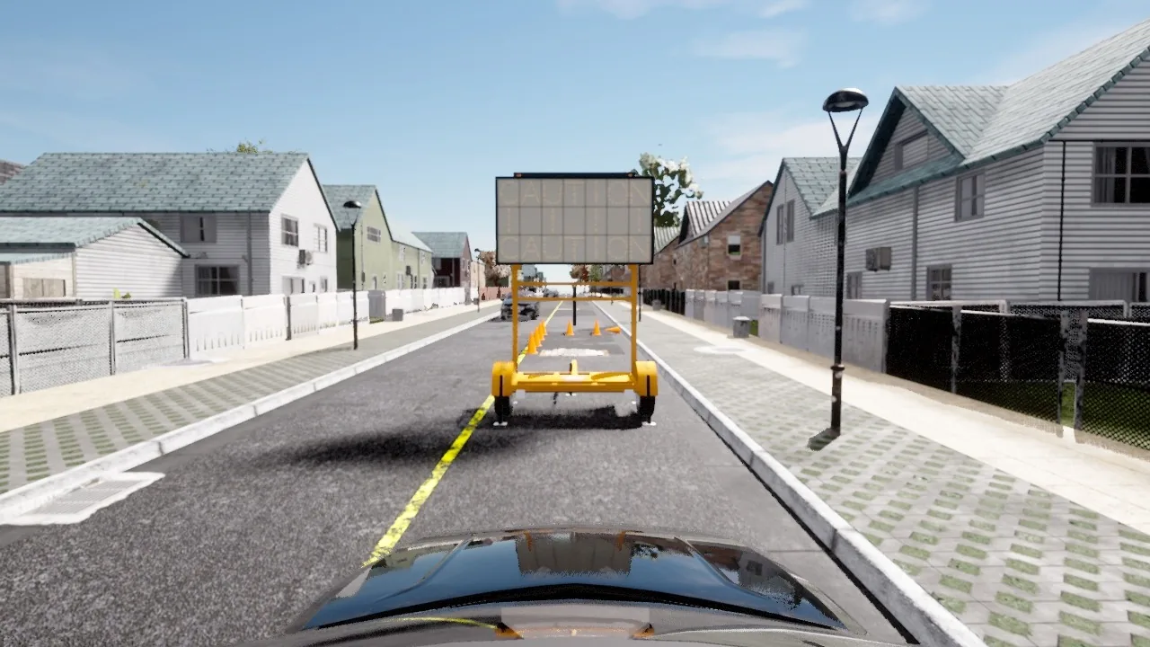 Obstacle in-distribution scenario